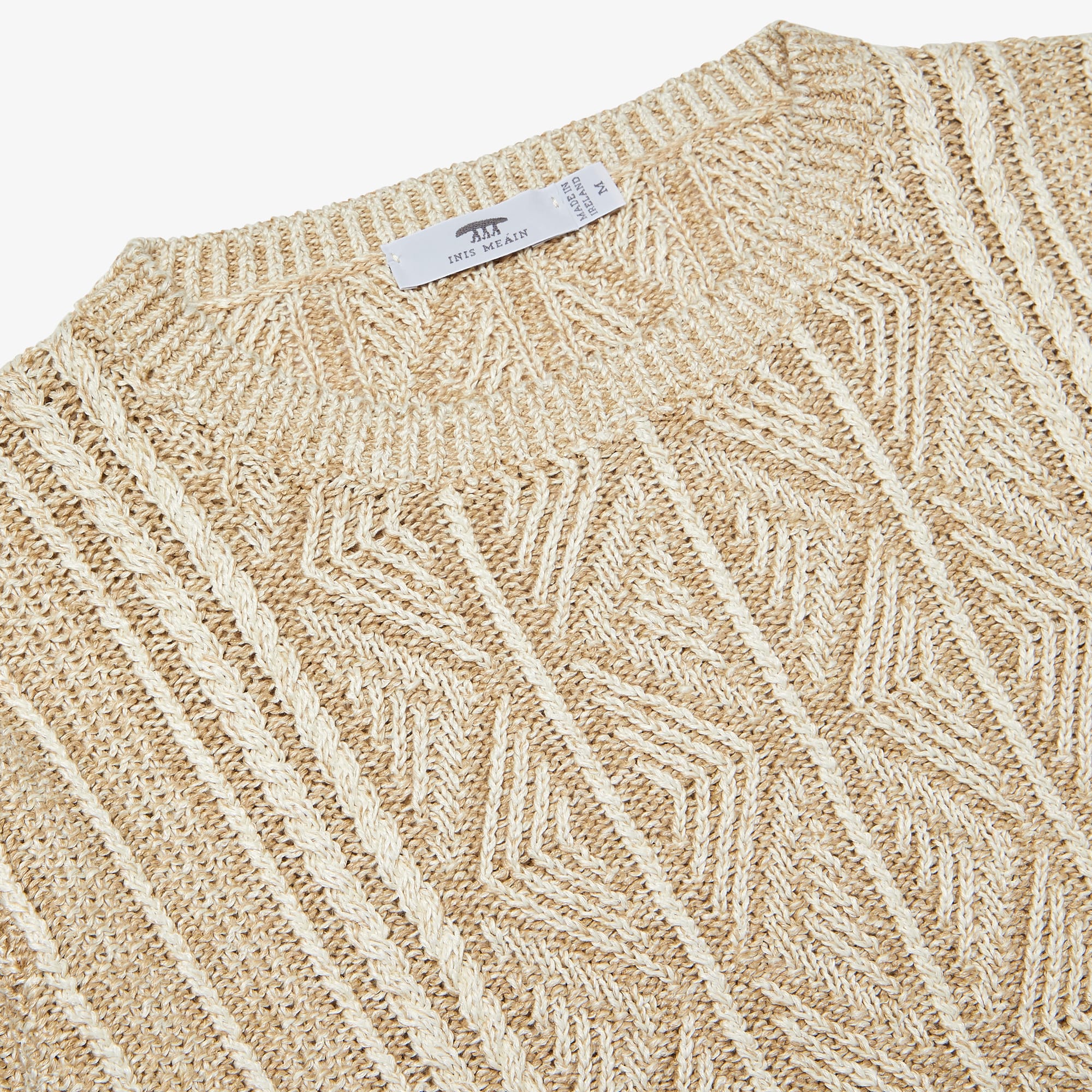 S2318 Inis Meain Patented Aran in Natural